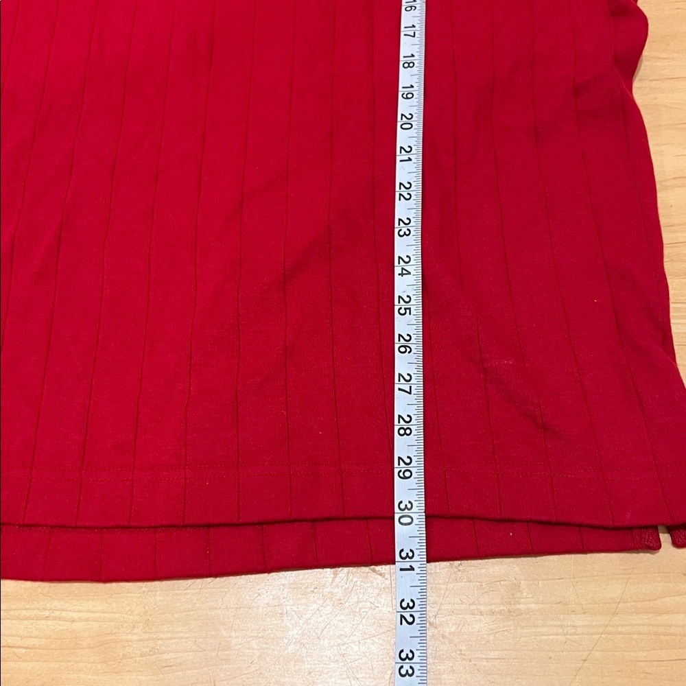 Alexander Julian Classic Red long Sleeve Polo Shirt - Picture 5 of 6